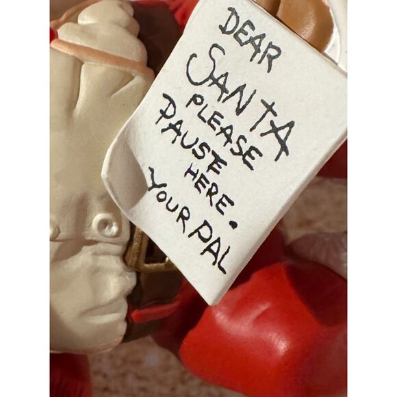 Hallmark Keepsake 1992 Ornament – Coca-Cola Santa “Please Pause Here” Clip-On - Picture 3 of 12